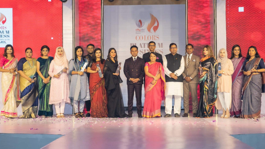 7 win Colors Platinum Business Women Awards 2019