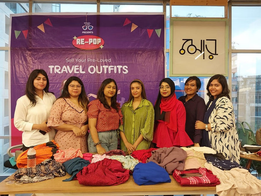 Re-Pop: A sustainable travel closet sale organized by Wander Woman